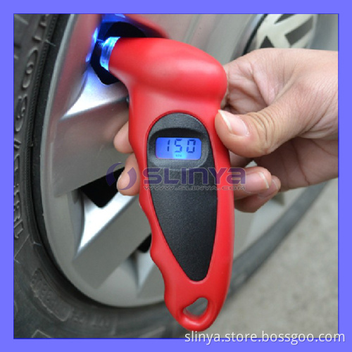 Handheld LCD Digital Auto Car Tire Tyre Pressure Meter Testing Monitor Gauge Monitoring System Repair Tool (SL-6028)